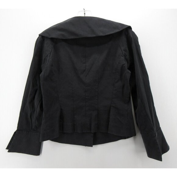 Noriko Maeda Blazer 40 Foxey Japan Silk Jacket Double Breasted Small - Picture 7 of 11